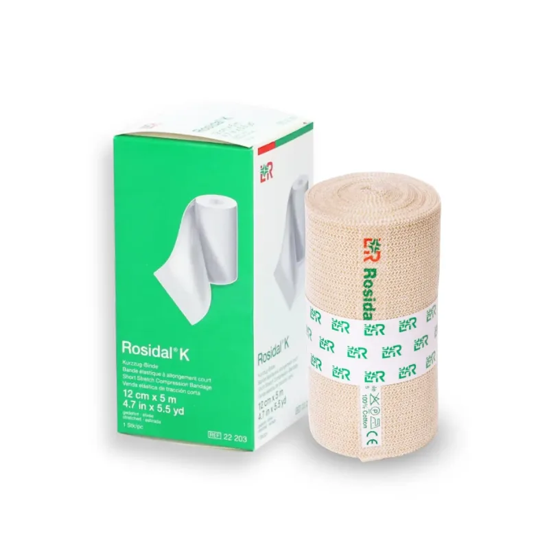Bandagem Rosidal Soft 12CM X 0,4CM X 2,5M de Espuma - Lohmann &amp; Rauscher