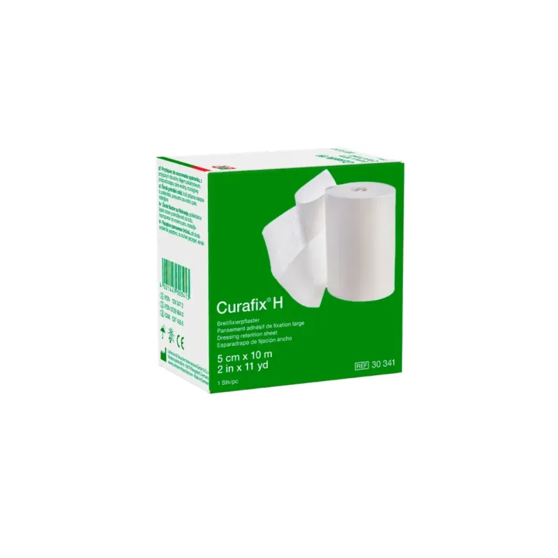 Fita Adesiva Elástica Curafix H 05CM X 10M - Lohmann &amp; Rauscher