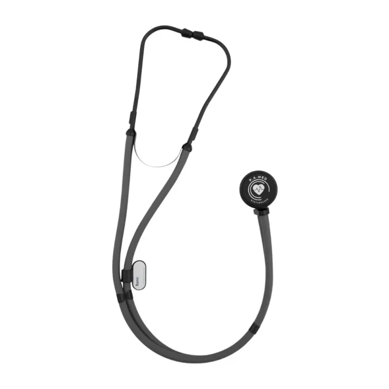 Estetoscópio Rappaport Black Cinza - P.A MED