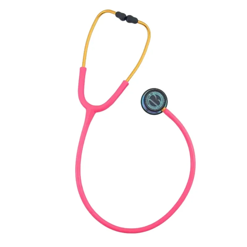 Estetoscópio Adulto E Pediátrico Duplo Inox Eternity Rosa Chiclete - BIC
