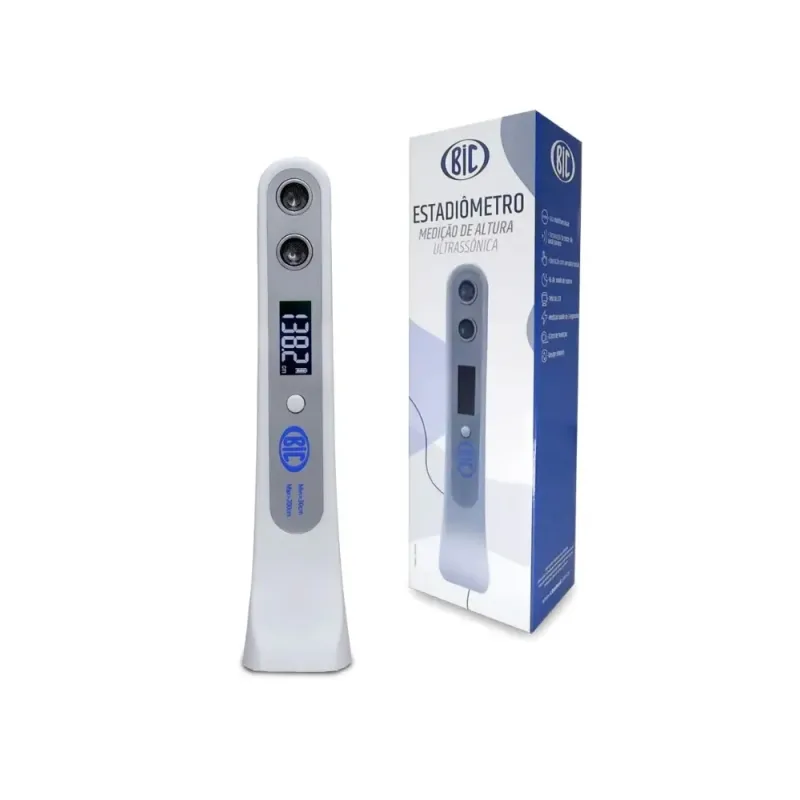 Estadiômetro Digital Portátil Ultrassônico ETD0101- BIC