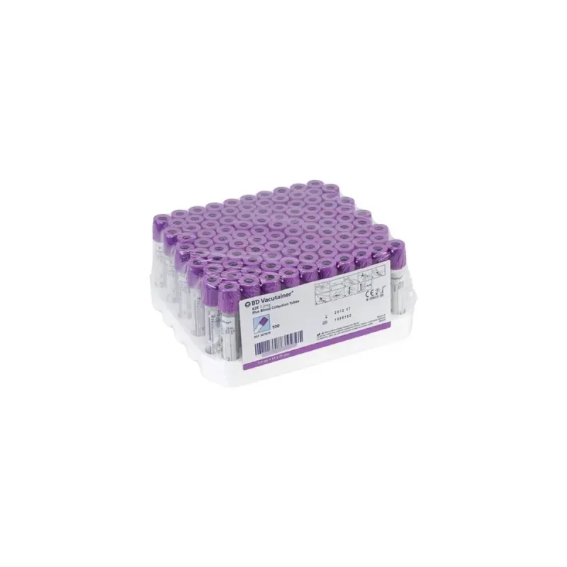Tubo Vacutainer Edta 4ML T/Lilas (CX C/100) - BD
