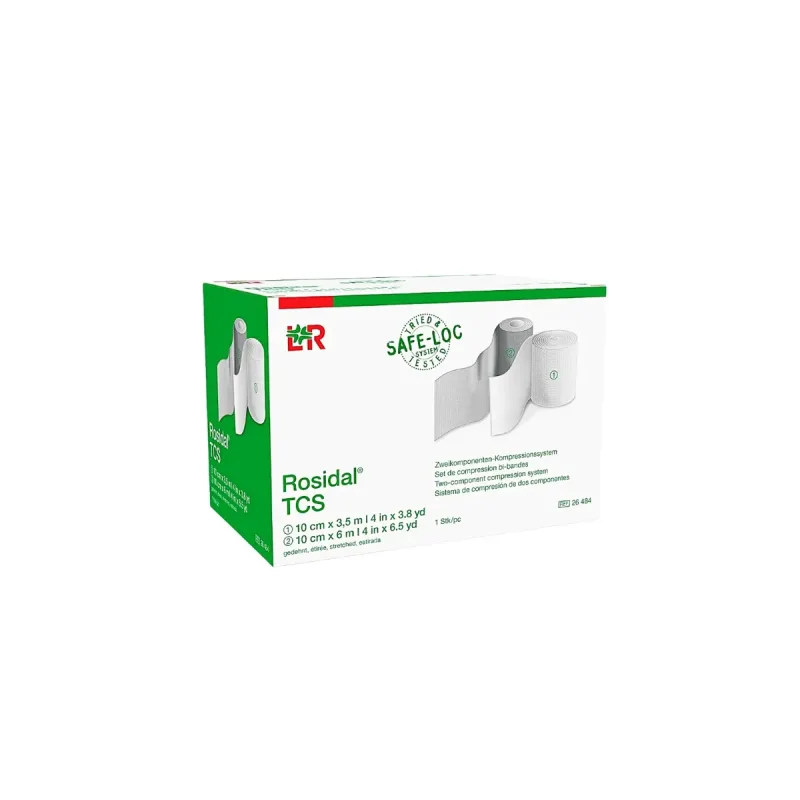 Sistema de Compressão Rosidal TCS de Dois Componentes ( Rosidal TSC 10CM X 3,5M ) - Lohmann &amp; Rauscher