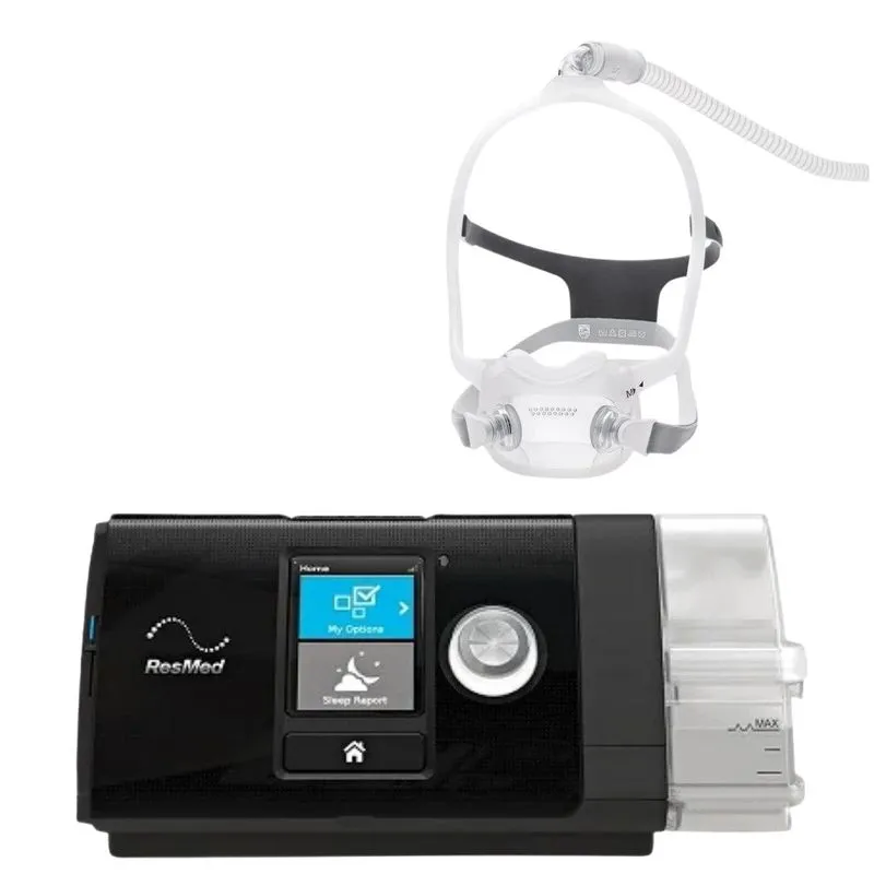 Kit Cpap S10 Basico C/umidif + Máscara Facial Dreamwear Full M P/n 1133376 Philips