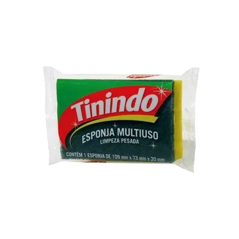 Esponja Verde/Amarelo 3M Tinindo (UND) - 3M