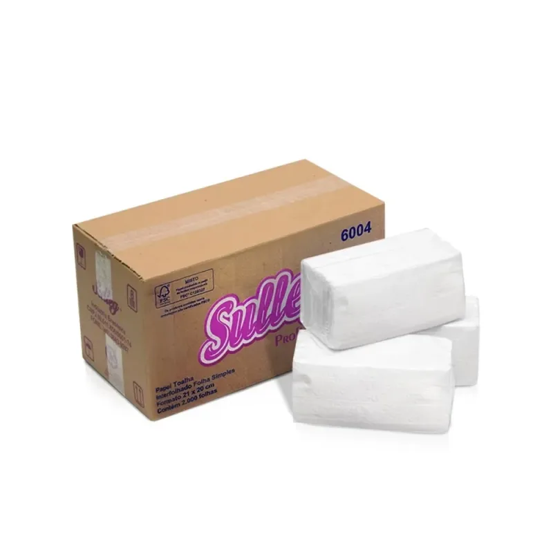 Papel Toalha Interfolhado Sulleg 20GR Smart 2000FLS - Sulleg