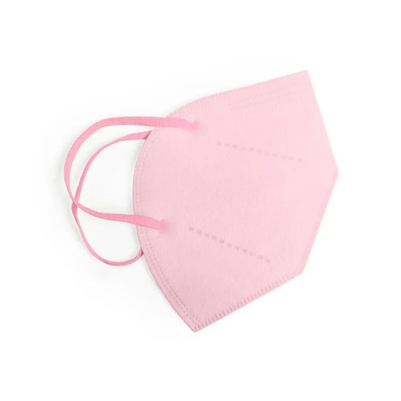Máscara de Proteção KN95 PFF2 Rosa Bebê (Unid) - Aura Life