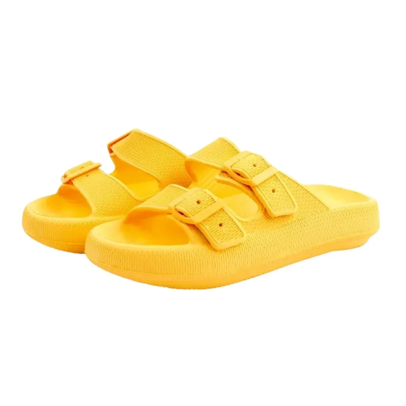 Sandália Ortopédica FLY Feet Nuvem City Amarela AC356 - Ortho Pauher