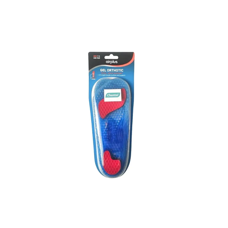 Palmilha GEL Orthotic Masculina TAM 39 A 44 - Airplus