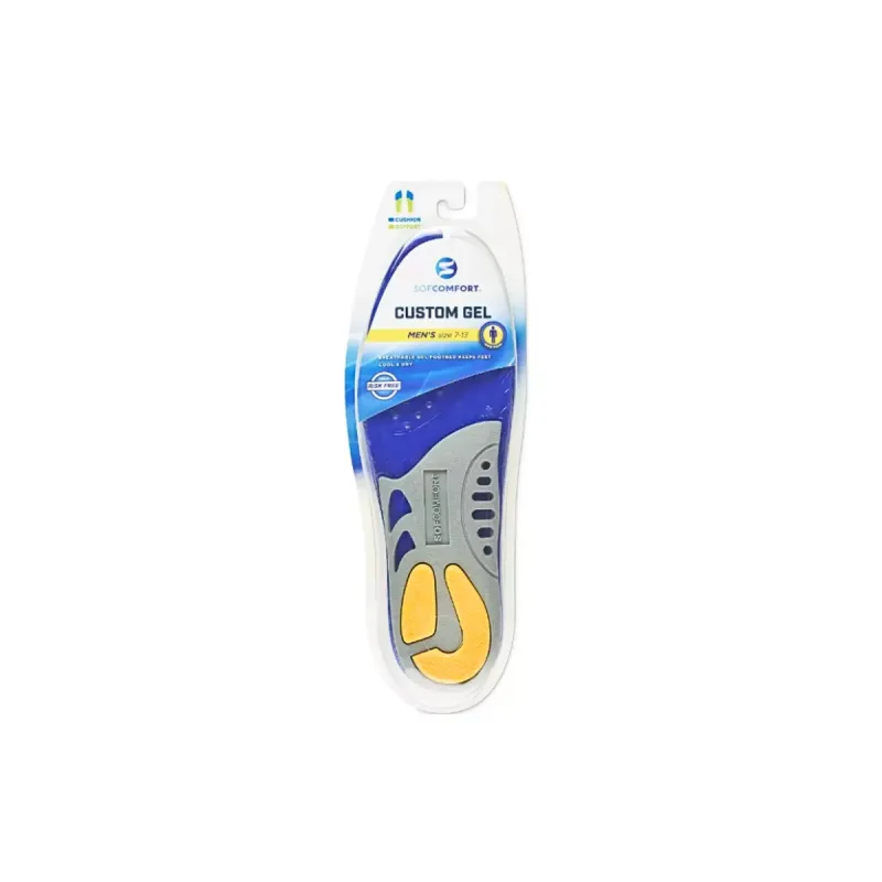 Palmilha Custom GEL Masculina (TAM 39 A 44) - Sofcomfort