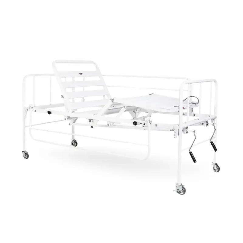 Cama Fowler 02 Manivelas Sommier Evolution Steel (Cabeceira/Peseira E Grades de Ferro) - Pilati