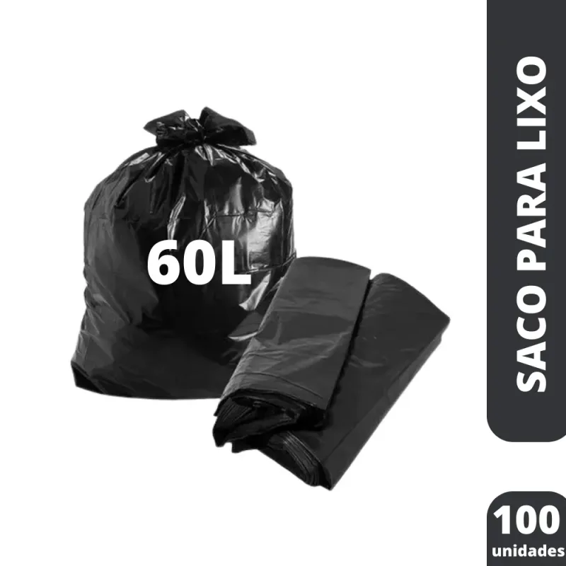 Saco P/Lixo Hospitalar 50L/60L (PCT C/100) - Rava