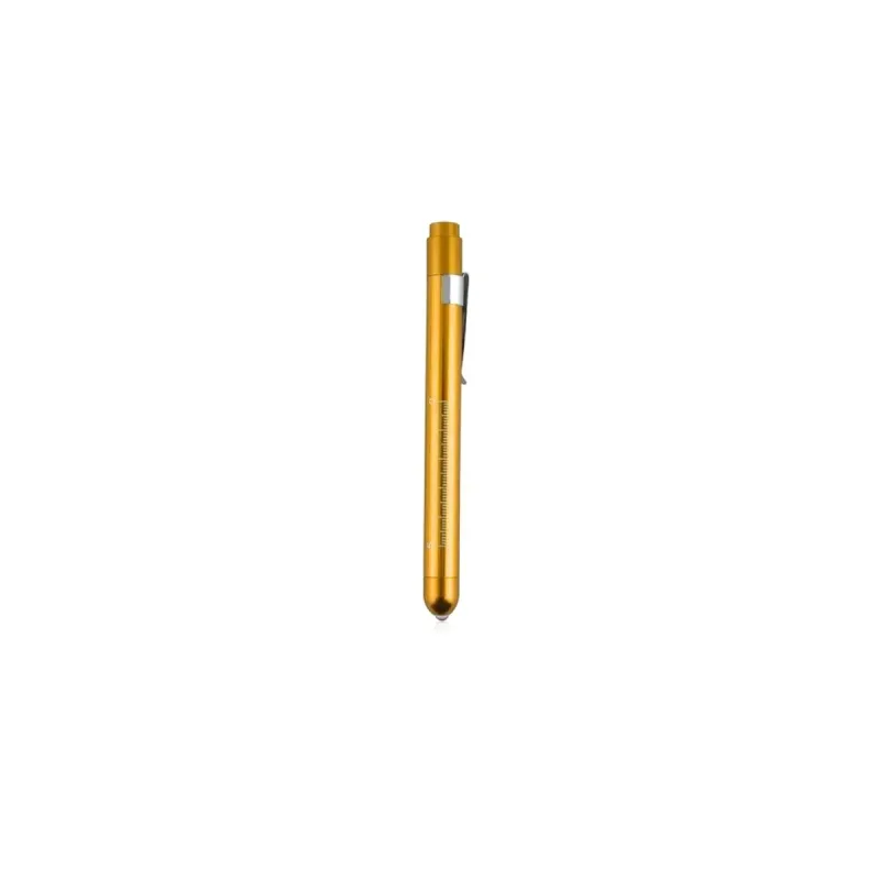 Lanterna Clinica LED Penlight Dourada - Import