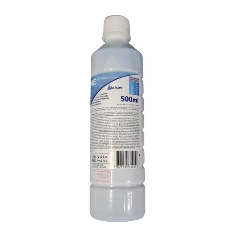 Detergente Enzimatico 500ml Fortzyme Plus 04 Enzimas Fortsan