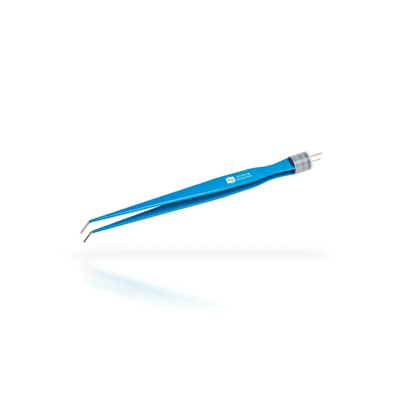 Pinca Bipolar Coangulada Tipo Reta 20CM Ponta Curva 1,5MM - Similar