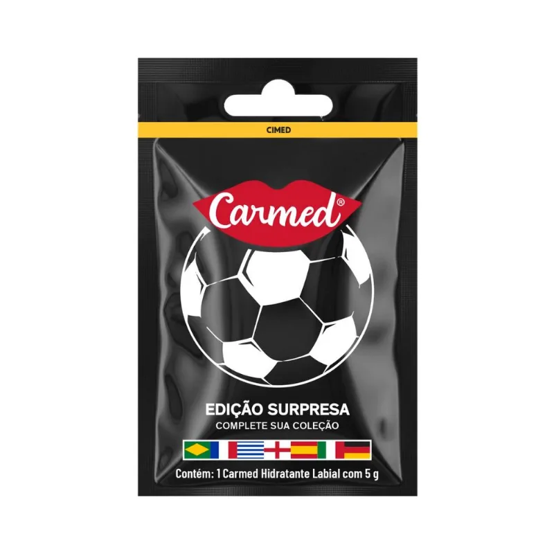 Hidratante Labial Carmed Seleções Copa Do Mundo Edição Surpresa 5g
