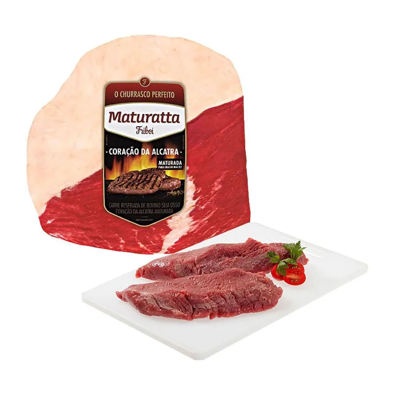 Peça de Miolo de Alcatra Bovina Resfriada Maturatta 1,8 Kg Peça de Miolo de Alcatra Bovina Resfriado Maturatta 1,8 Kg