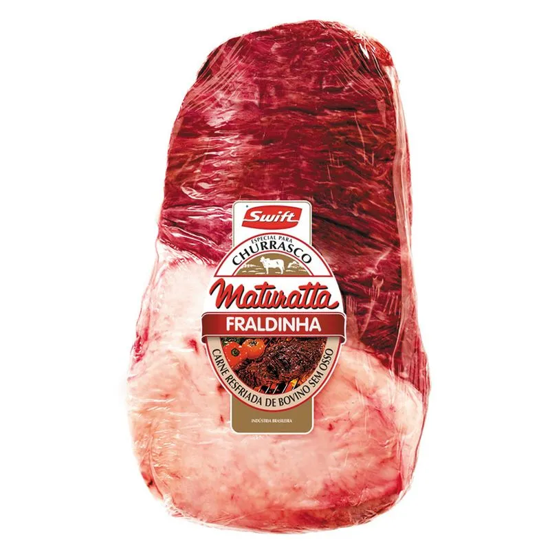 Peça de Fraldinha Bovina Resfriada Maturatta 3 Kg Peça de Fraldinha Bovina Resfriado Maturatta 3 Kg