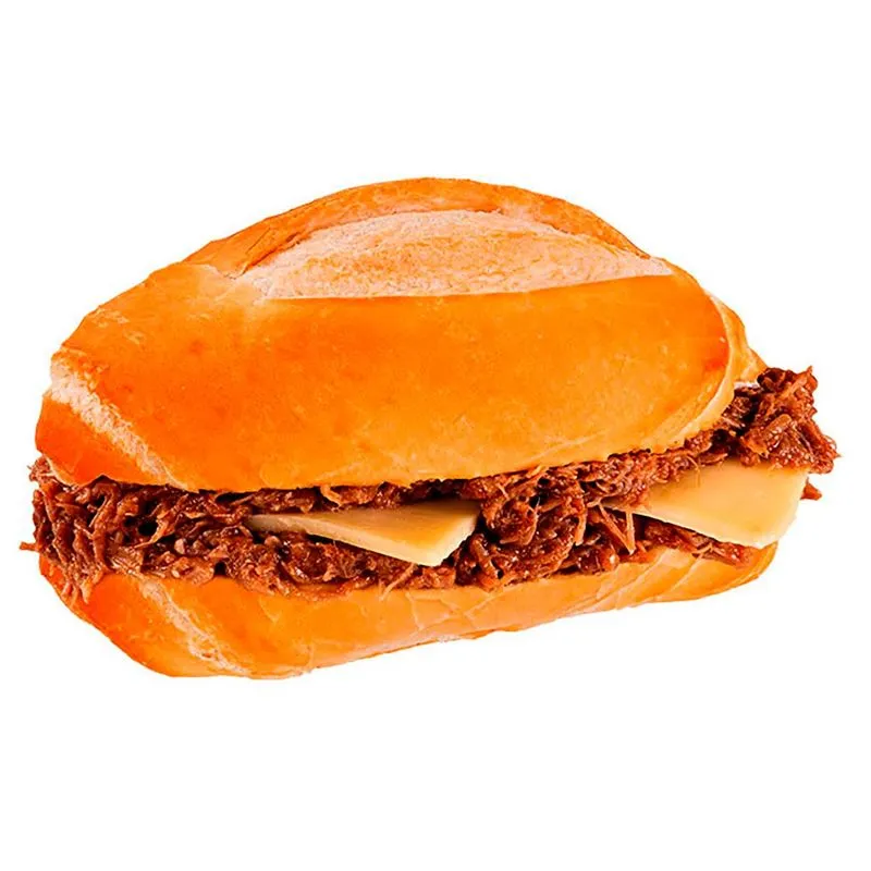 Sanduíche Pão Francês Pernil com Bbq 160g