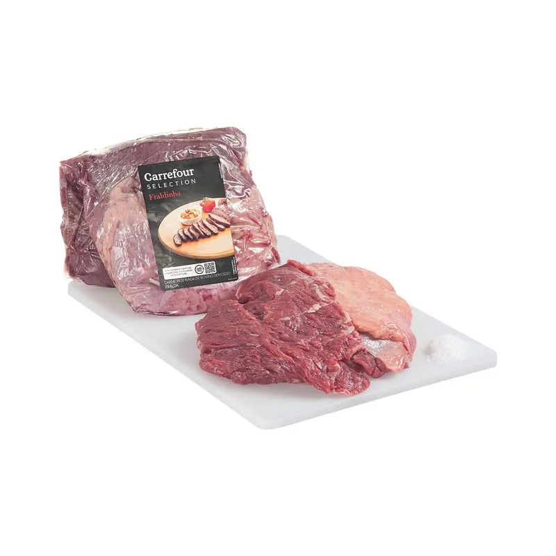 Peça de Fraldinha Bovina Resfriada Carrefour 600 g Peça de Fraldinha Bovina Resfriado Carrefour 600 g
