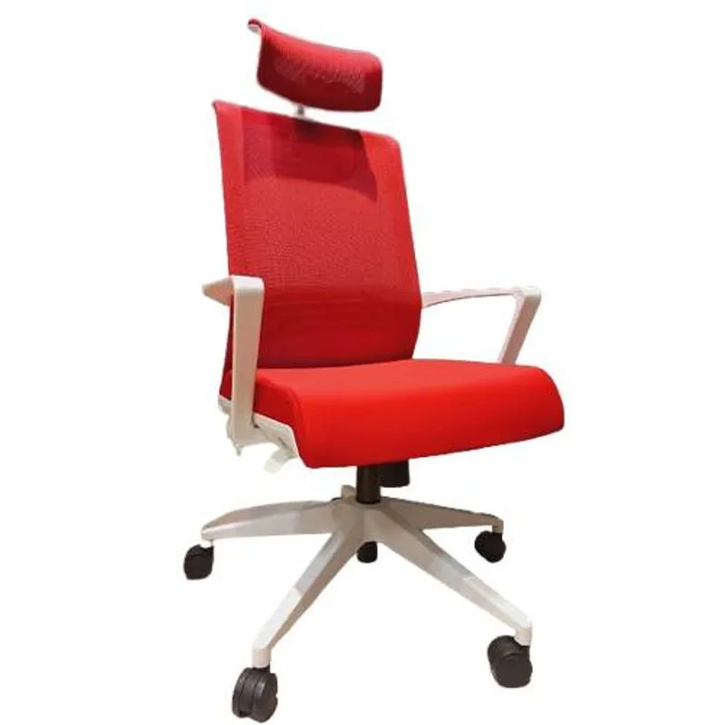 Cadeira Escritorio K1 Wh 01 Vermelha - 2 Home