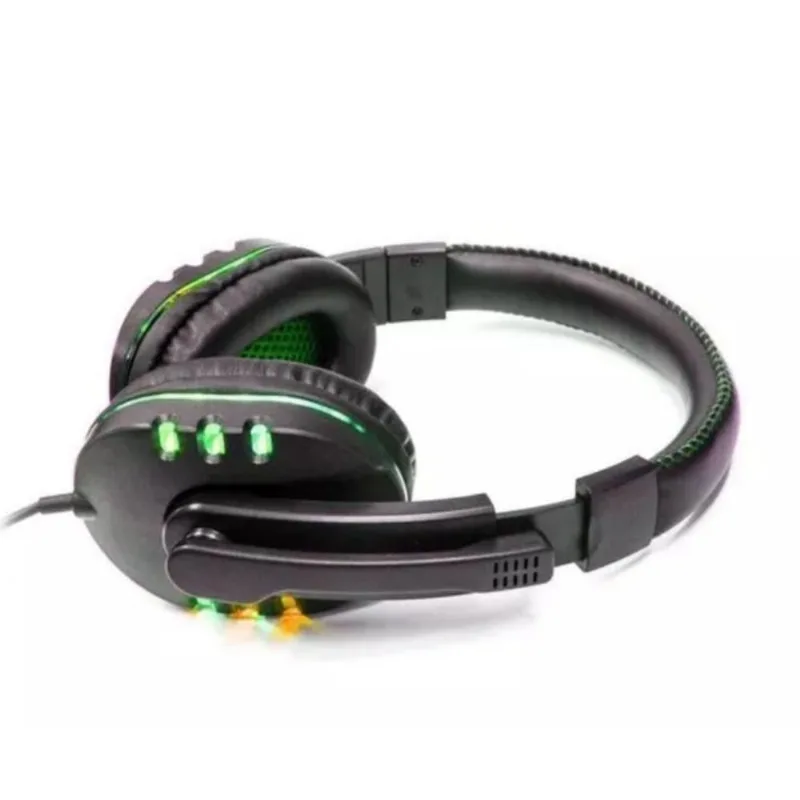 Fone Gamer USB LED Headset KNUP KP359 PC Playstation