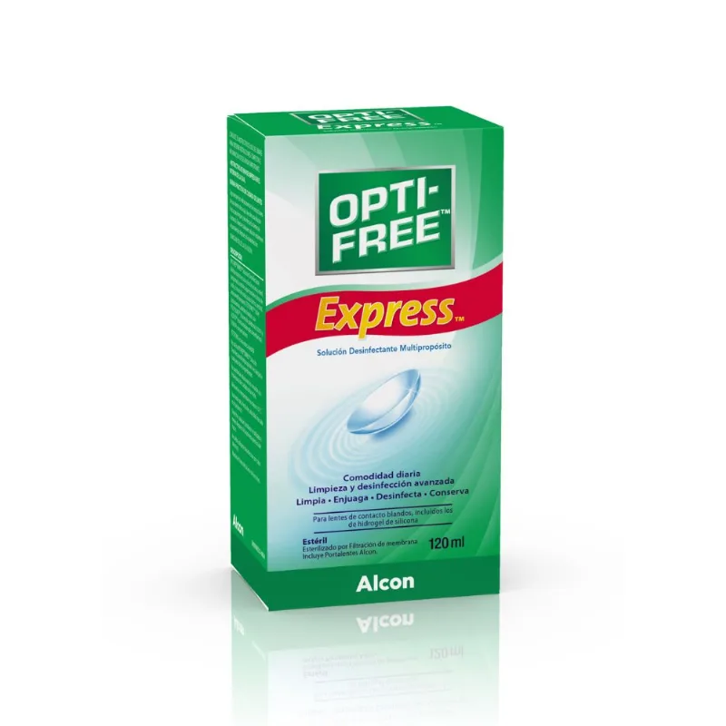 Solución Multipropósito Opti-Free Express x 120 ml