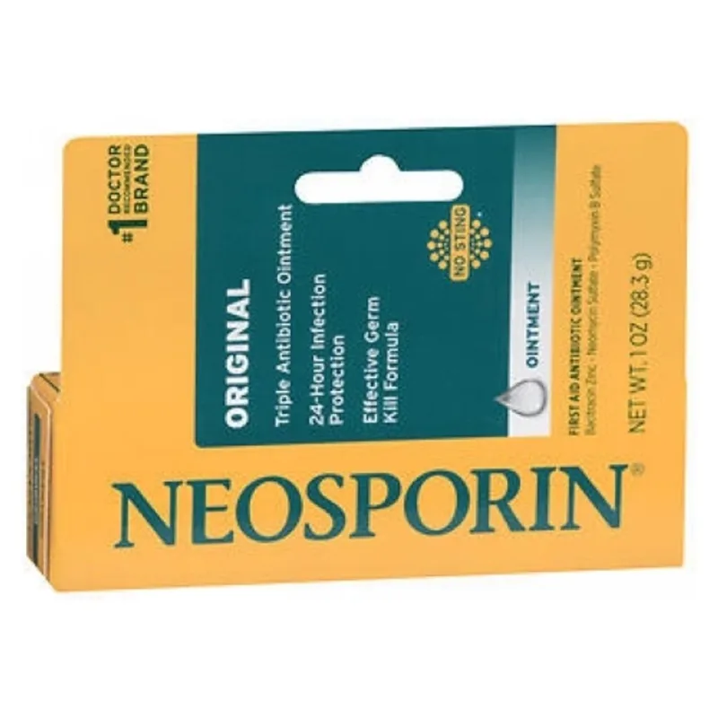 Contagem De Pomada Antibiótica De Primeiros Socorros De Neosporina De 1 Por