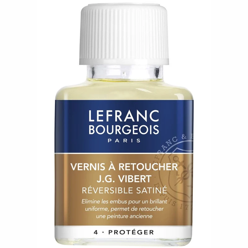 Verniz de Retoque Lefranc & Bourgeois J.G Vibert Satinado 75ml