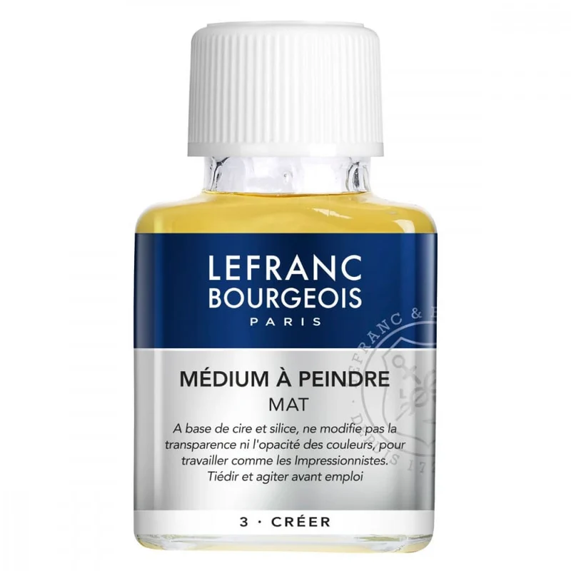 Médium para Pintura Óleo Fosco Lefranc & Bourgeois 75ml