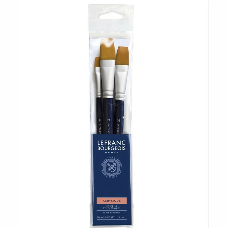 Kit de Pincéis Lefranc & Bourgeois 3 unidades 300237