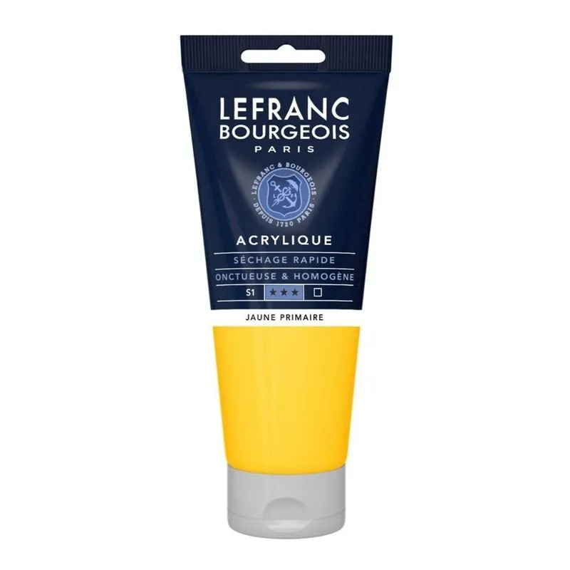 Tinta Acrilica Lefranc & Bourgeois 153 Primary Yellow 200ml