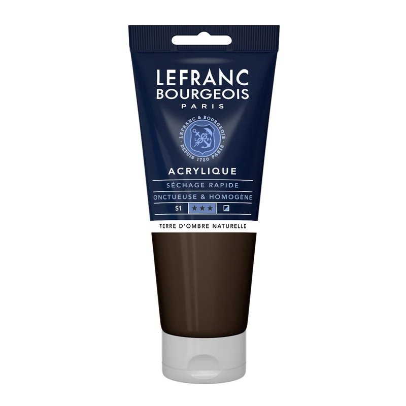 Tinta Acrílica Lefranc & Bourgeois 200ml 478 Raw Umber