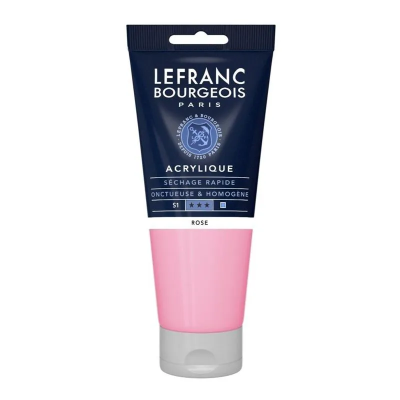Tinta Acrilica Fine Lefranc & Bourgeois 351 Rose 200ml