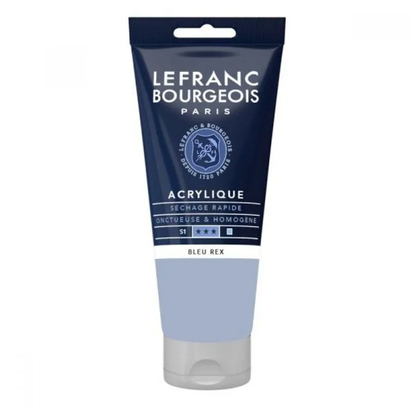 Tinta Acrilica Fine Lefranc &amp; Bourgeois 067 Royal Blue 200ml