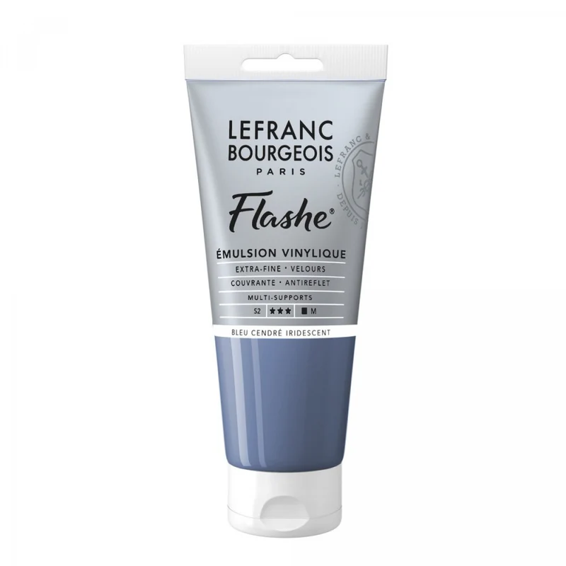 Tinta Acrílica Flashe Lefranc & Bourgeois 80ml S2 840 Ash Blue Iridescent