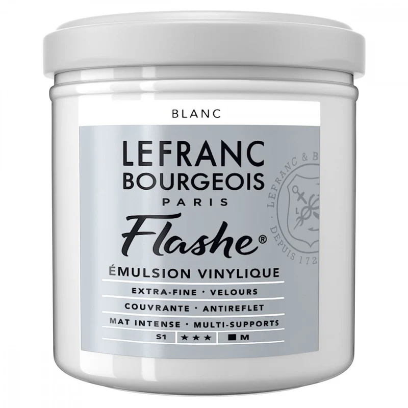 Tinta Acrílica Flashe Lefranc & Bourgeois 125ml S1 022 White