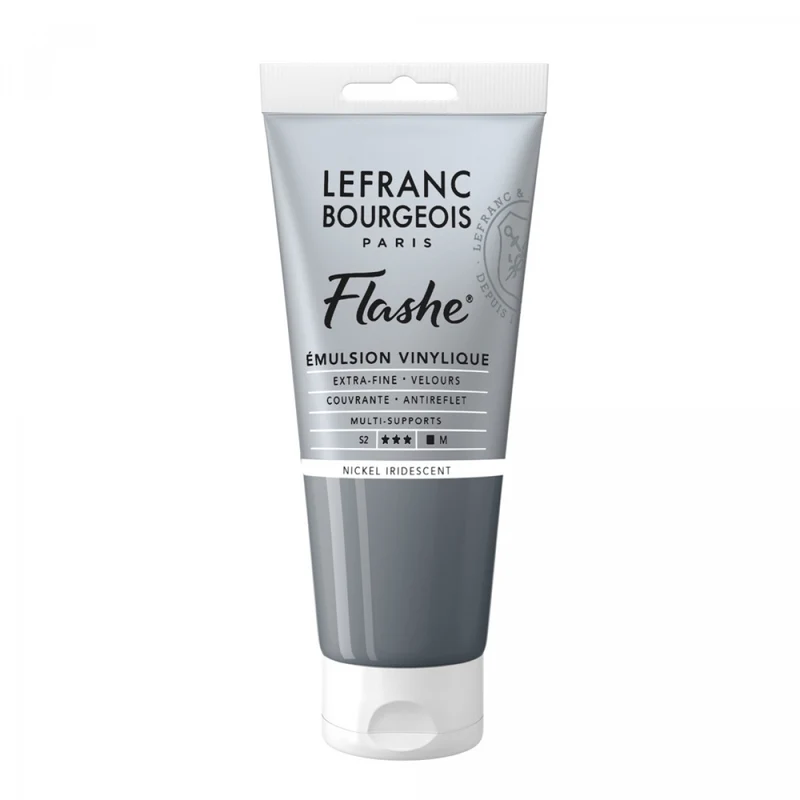 Tinta Acrílica Flashe Lefranc & Bourgeois 80ml S2 833 Nickel Iridescent