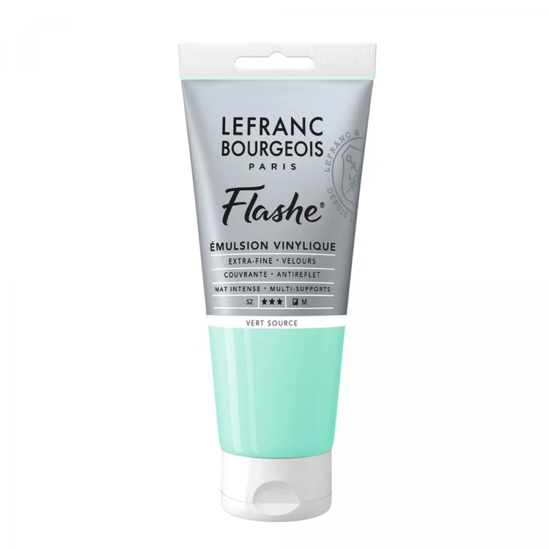 Tinta Acrílica Flashe Lefranc & Bourgeois 80ml S2 587 Water Green