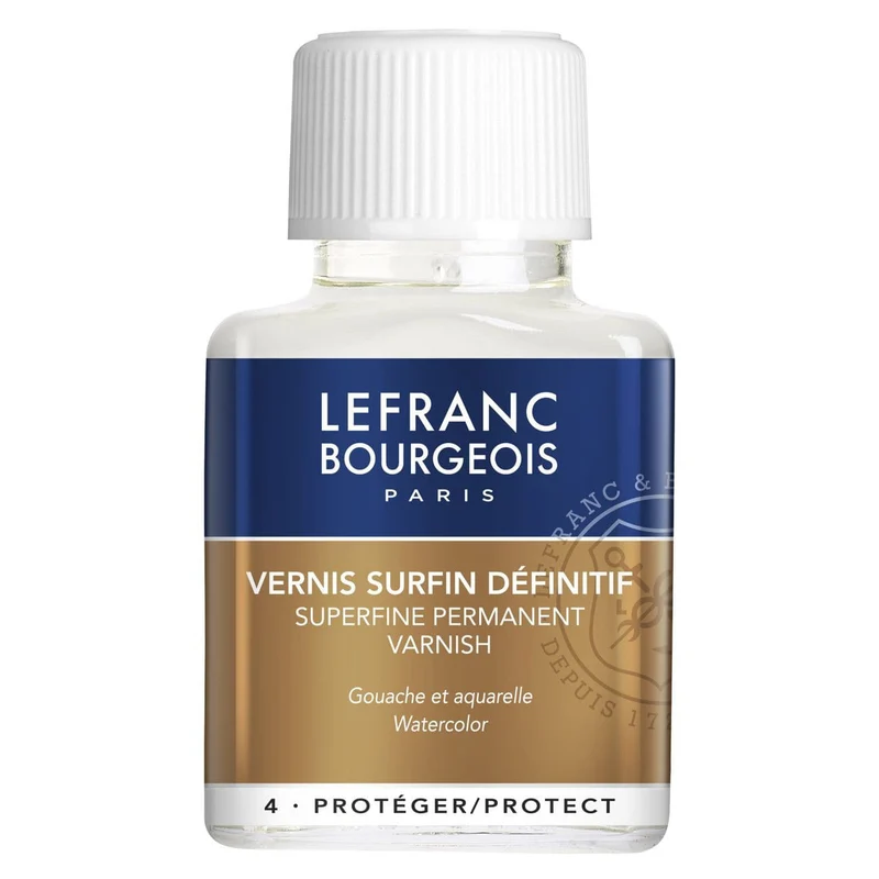 Verniz para Guache e Aquarela Lefranc & Bourgeois Brilhante 75ml