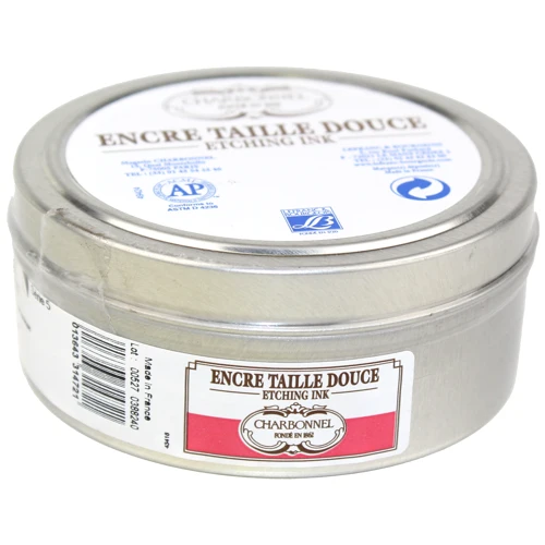Tinta Para Gravura em Metal Charbonnel Óleo Carmine Red 200ml