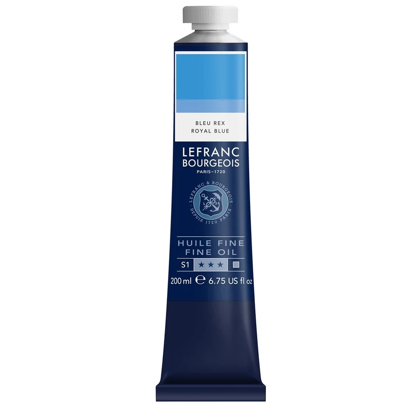 Tinta Óleo Fine Lefranc & Bourgeois 200ml 826 Royal Blue