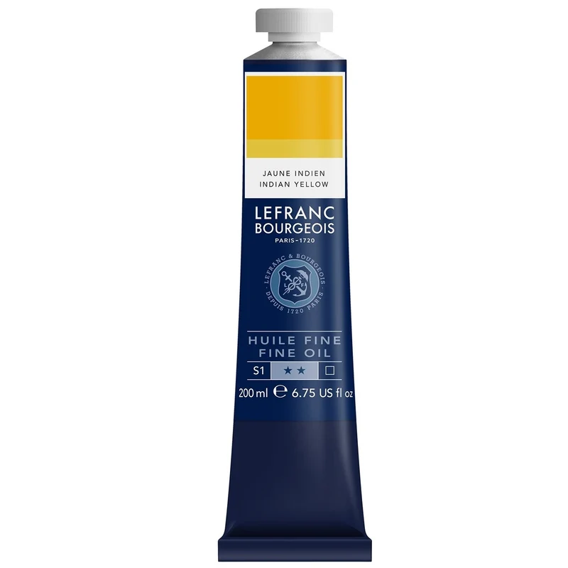 Tinta Óleo Fine Lefranc & Bourgeois 200ml 841 Indian Yellow