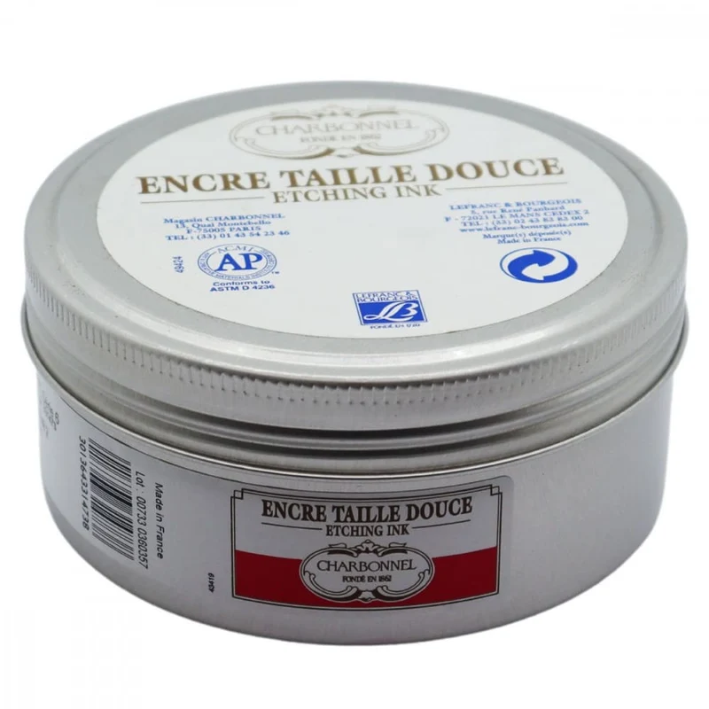 Tinta Para Gravura em Metal Ruby Red Charbonnel 200ml