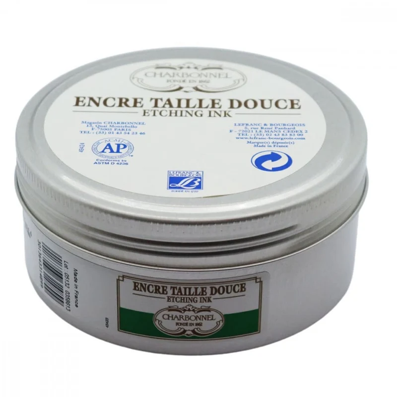 Tinta Para Gravura em Metal Spring Green Charbonnel 200ml