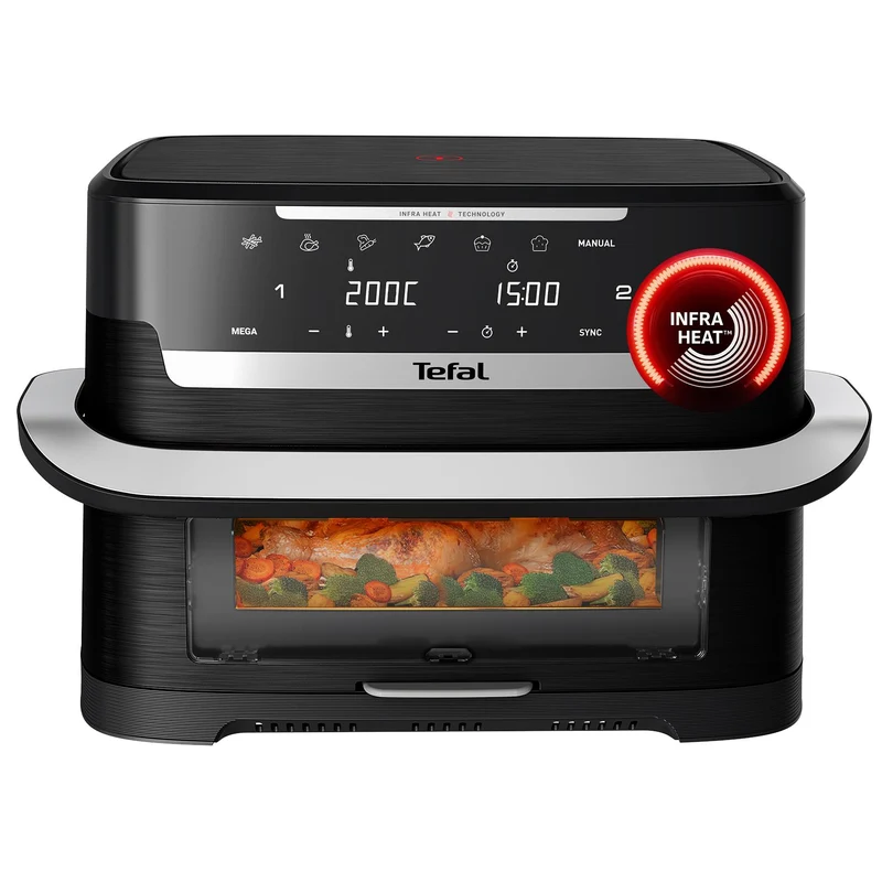Tefal EY9278 Ever Fry Infra Heat Flex 9L Detachable Front Air Fryer