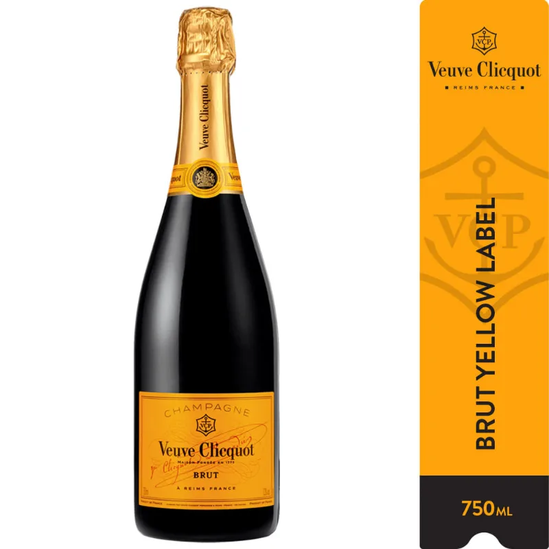 Champaña Veuve Clicquot Brut Estuche 750 Cc