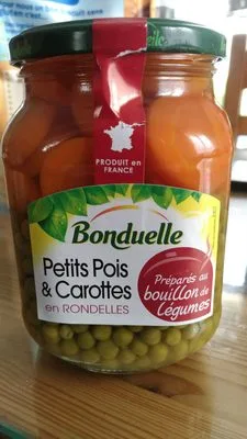 Petit pois -carottes en rondelles