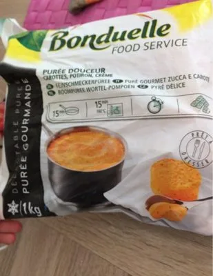 Purée douceur Carottes, Potiron, Crème