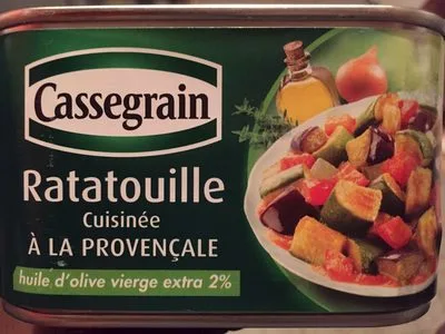 Ratatouille Cuisinée À LA PROVENÇALE à l'huile d'olive vierge extra 2%